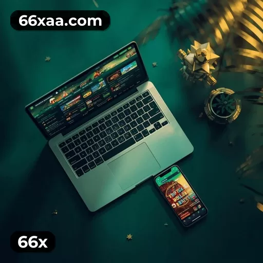 Catálogo de 2.547 jogos da 66x incluindo Pragmatic Play e Evolution Gaming